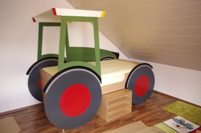 Kinderbett Traktor